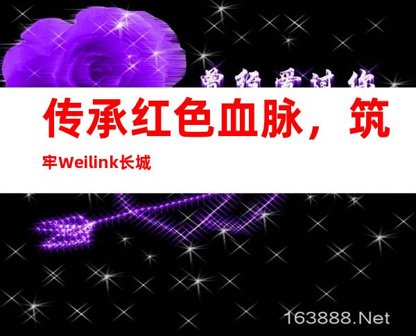 传承红色血脉，筑牢Weilink长城